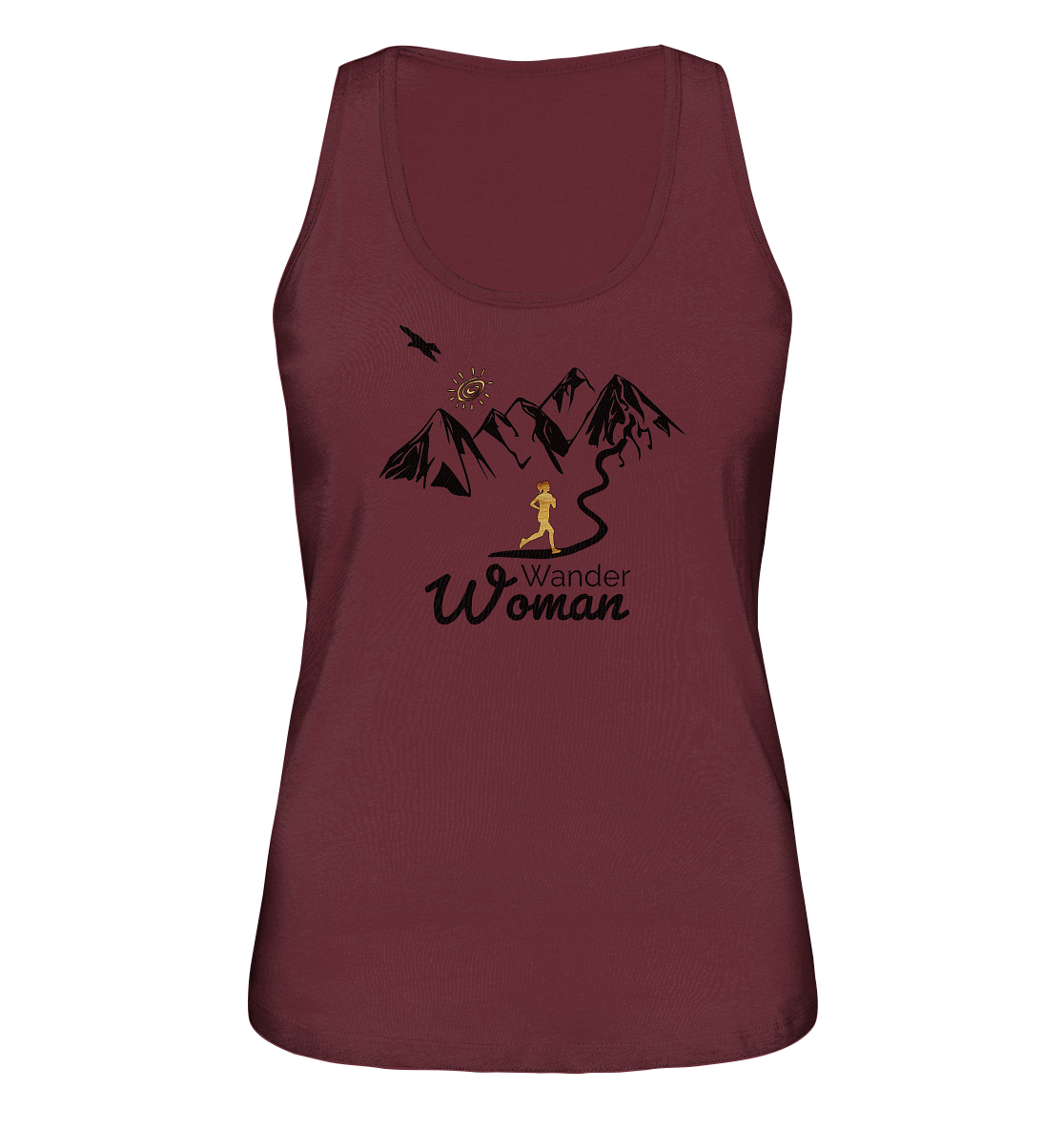 DekoAlm24 - WanderWoman - Ladies Organic Tank-Top