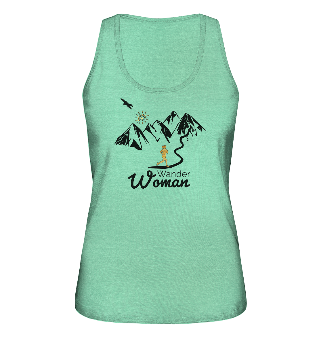 DekoAlm24 - WanderWoman - Ladies Organic Tank-Top