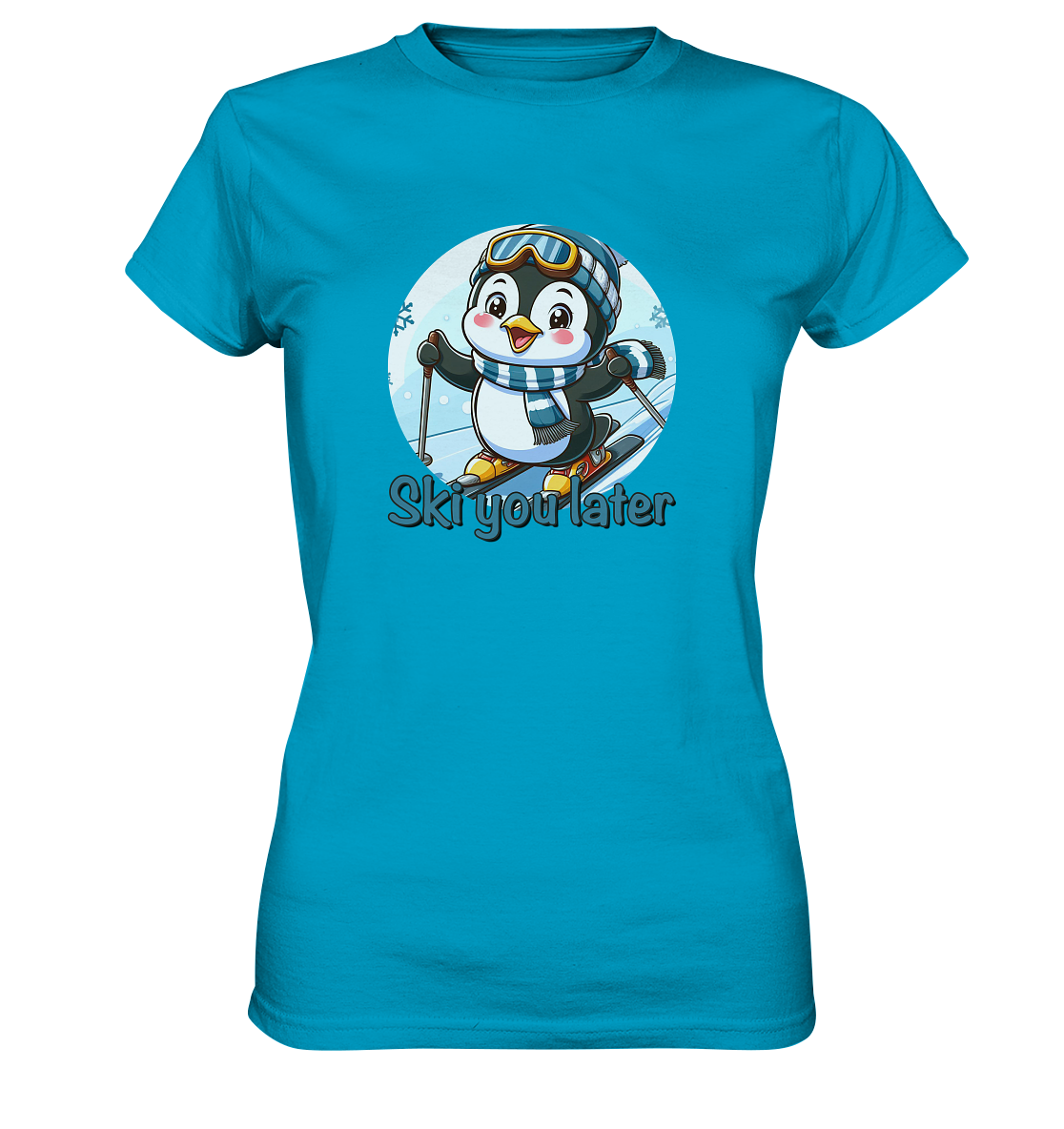 DekoAlm24 - Ski you later - Ladies Premium Shirt