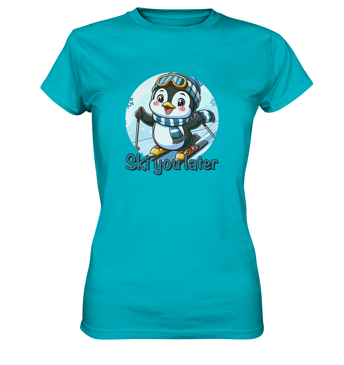 DekoAlm24 - Ski you later - Ladies Premium Shirt