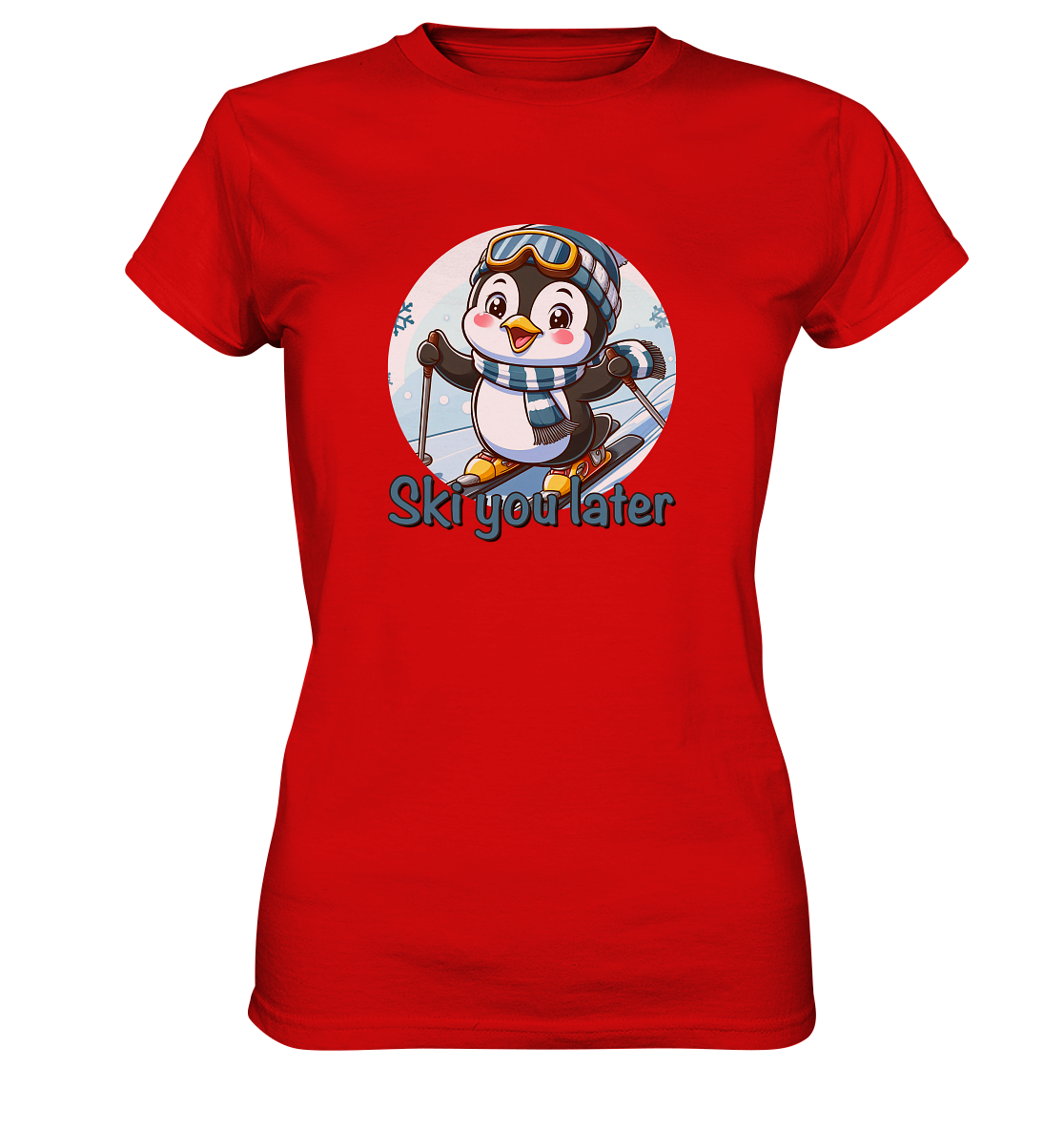 DekoAlm24 - Ski you later - Ladies Premium Shirt