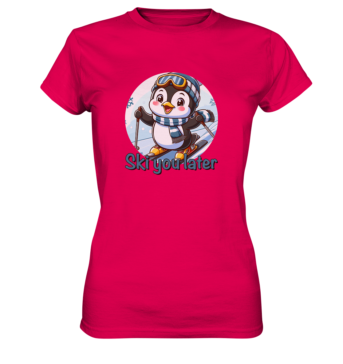 DekoAlm24 - Ski you later - Ladies Premium Shirt