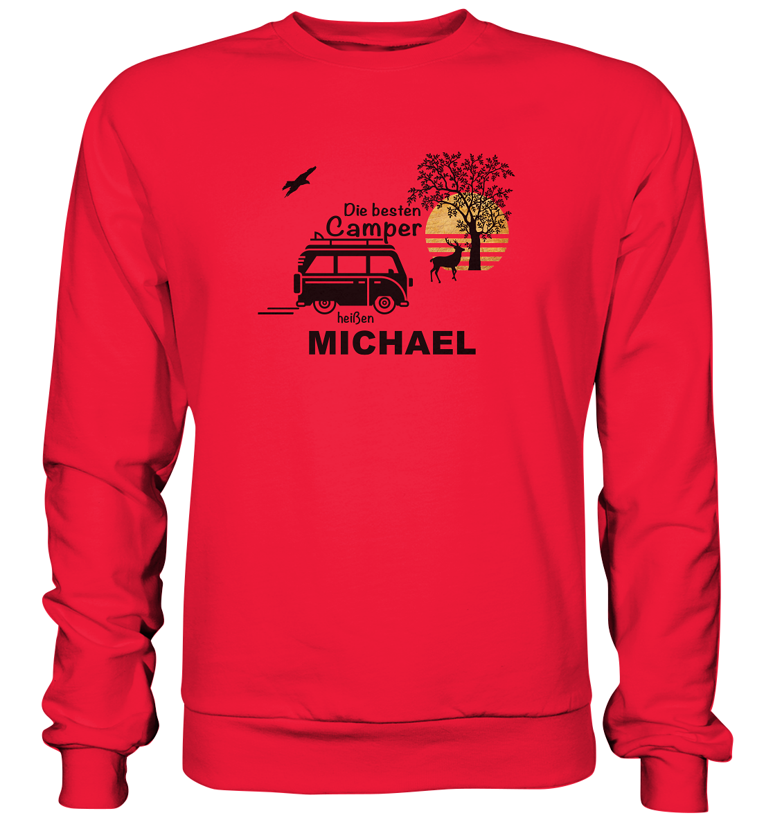 Personalisiertes Premium Sweatshirt | Die besten Camper heißen...