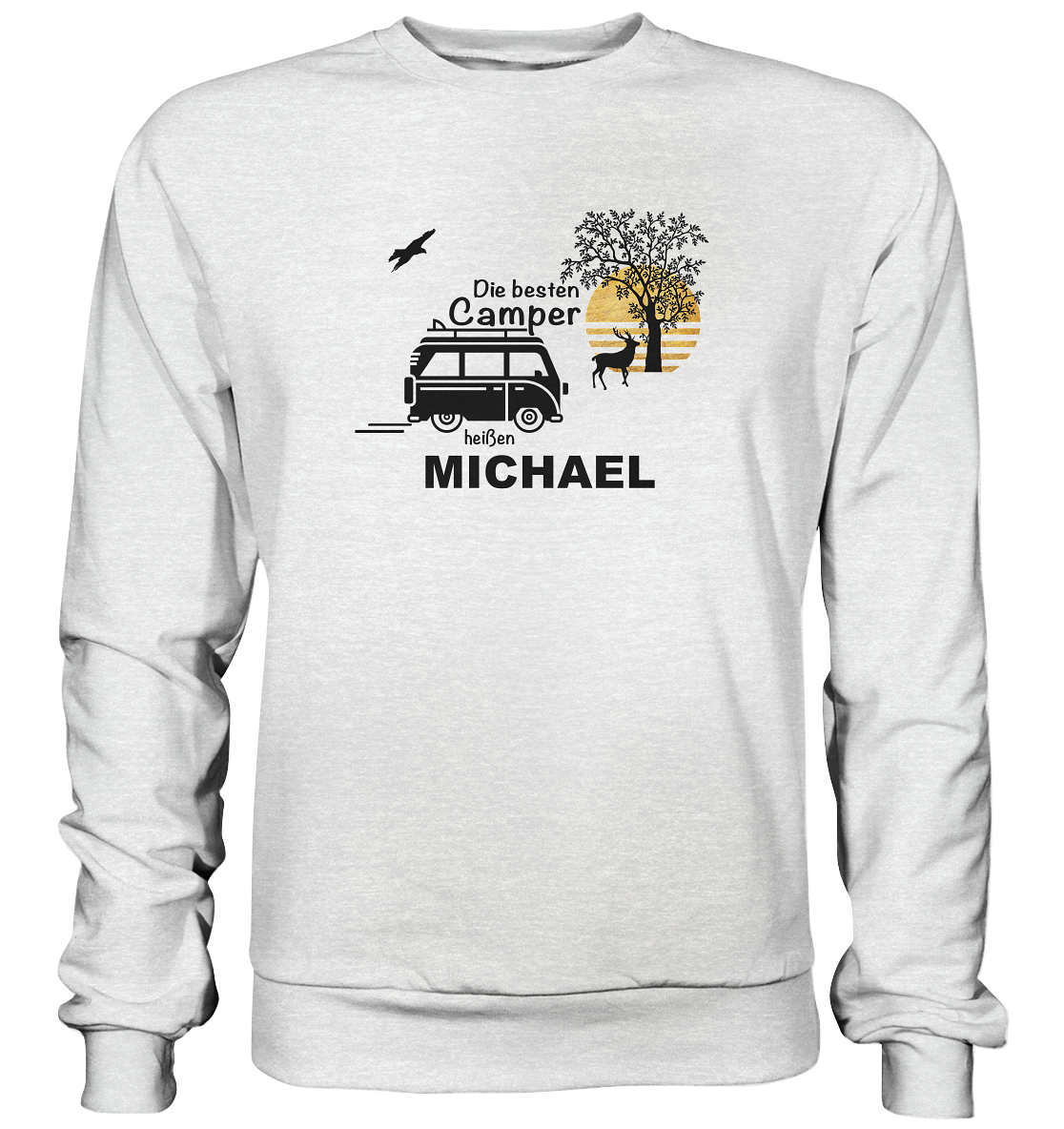 Personalisiertes Premium Sweatshirt | Die besten Camper heißen...