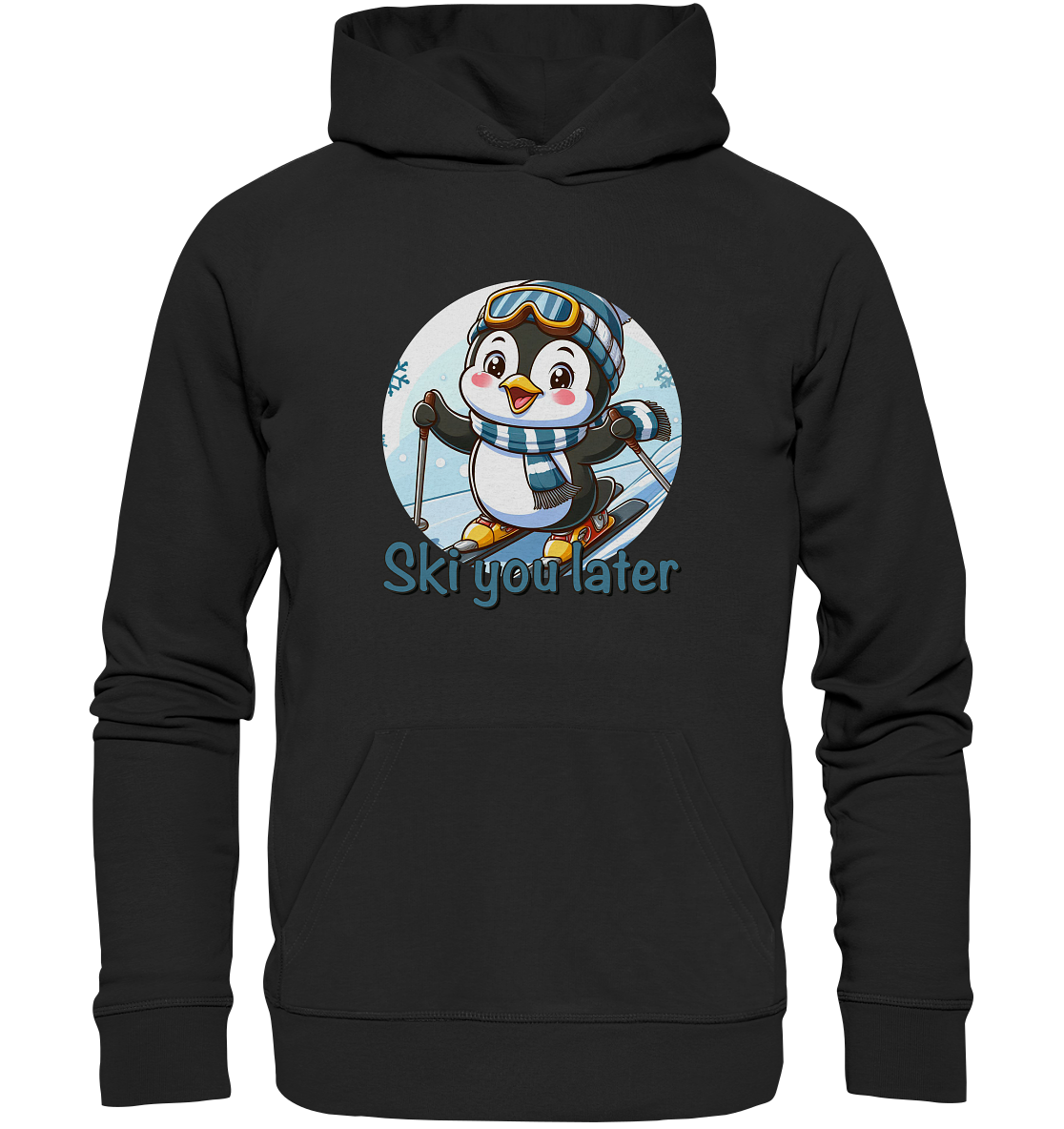 DekoAlm24 - Ski you later - Premium Unisex Hoodie