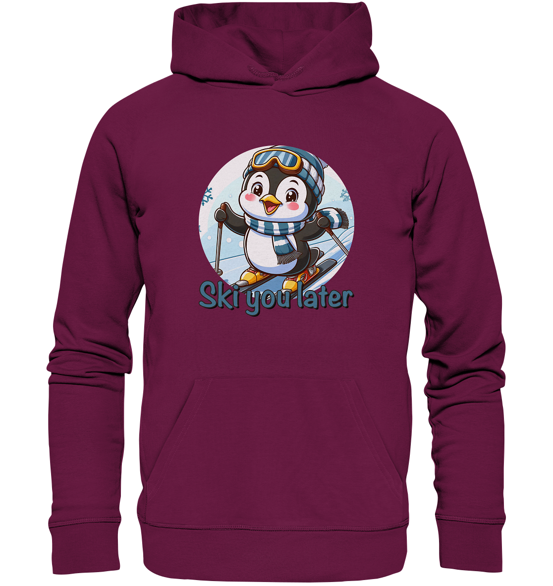 DekoAlm24 - Ski you later - Premium Unisex Hoodie