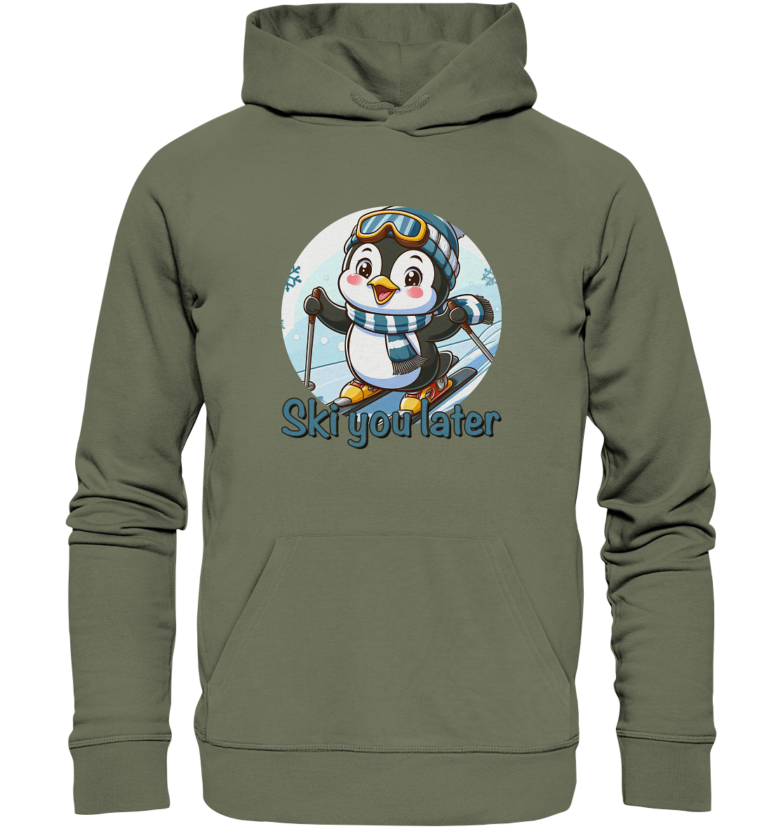 DekoAlm24 - Ski you later - Premium Unisex Hoodie