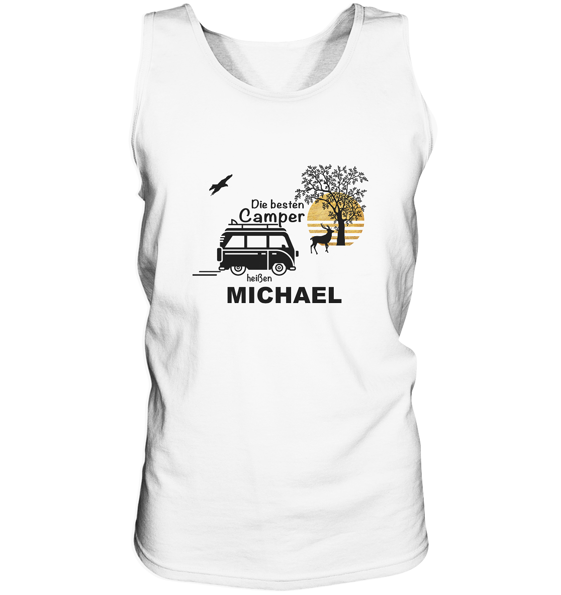 Personalisiertes Tank-Top | Die besten Camper heißen...