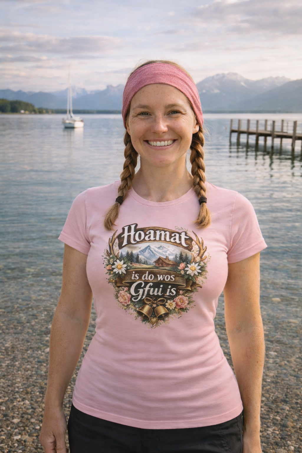 Hoamat is do wos Gfui is - Ladies Premium Shirt