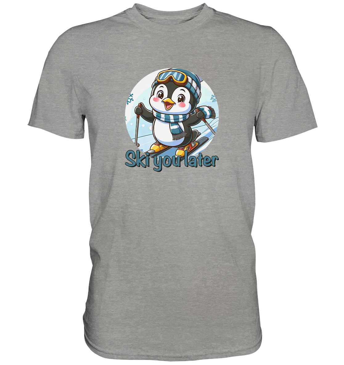 DekoAlm24 - Ski you later - Premium Shirt