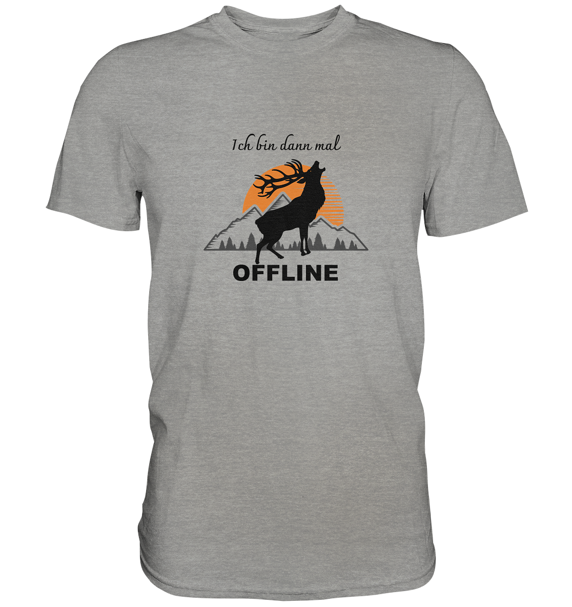 Ich bin dann mal OFFLINE - Premium Shirt