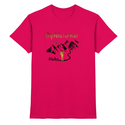 Gipfelstürmer personalisiert - Premium Shirt