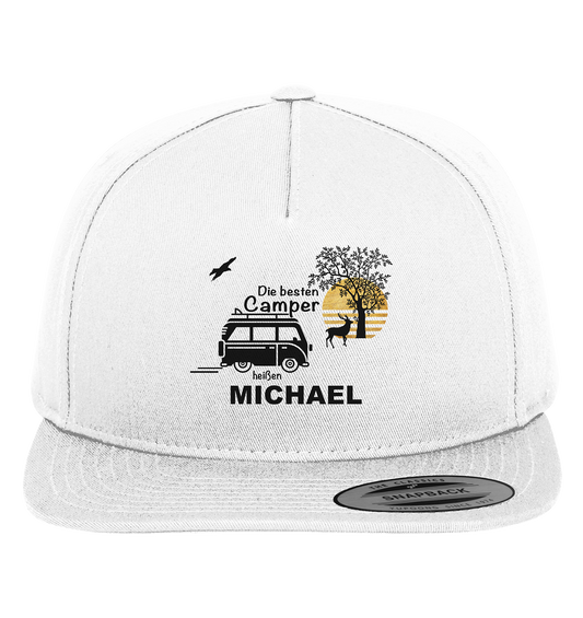 Personalisiertes Premium Snapback Baseball Cap | Die besten Camper heißen...