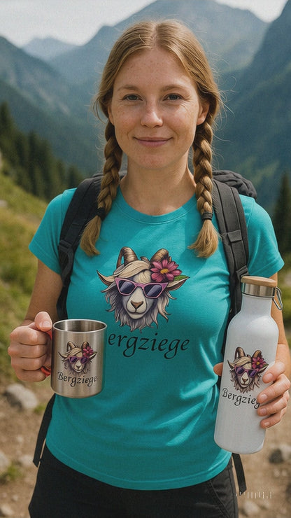 DekoAlm24 - Bergziege - Ladies Premium Shirt